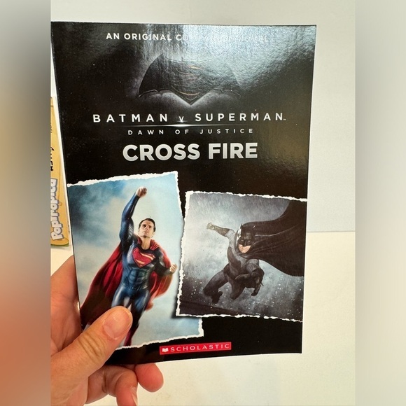 Children’s Book Lot of 4: Detective Pikachu Batman Superman Rabbids Poptropica - Picture 7 of 12